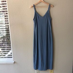 Marine Layer Lexi Rib Sun-in Spaghetti Strap Dress Size XL